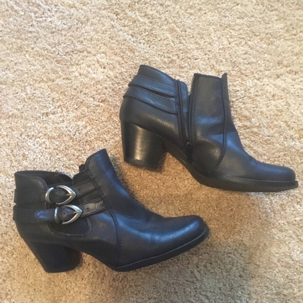 Black booties